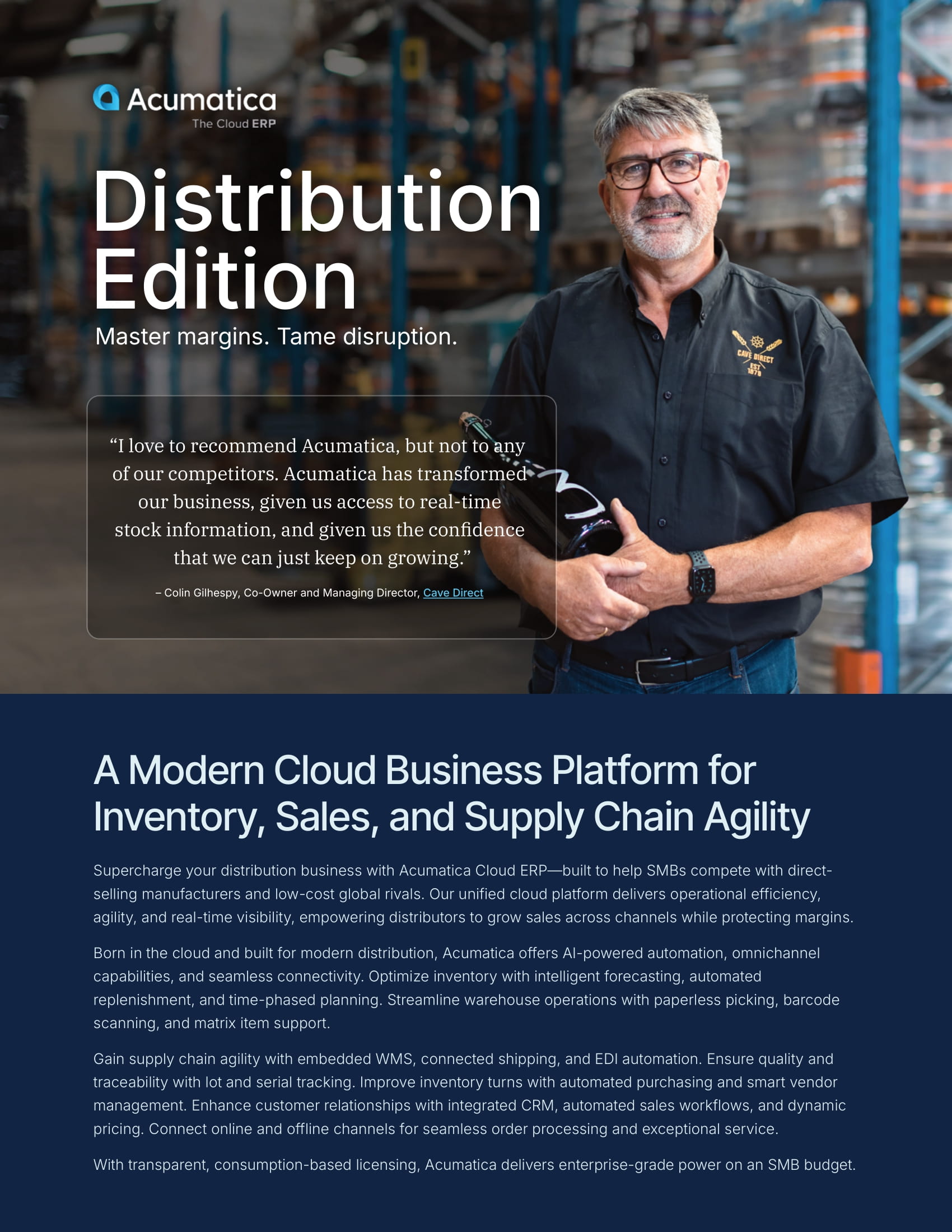 ERP de distribution: Trouvez le meilleur mélange de fonctionnalités et de simplicité