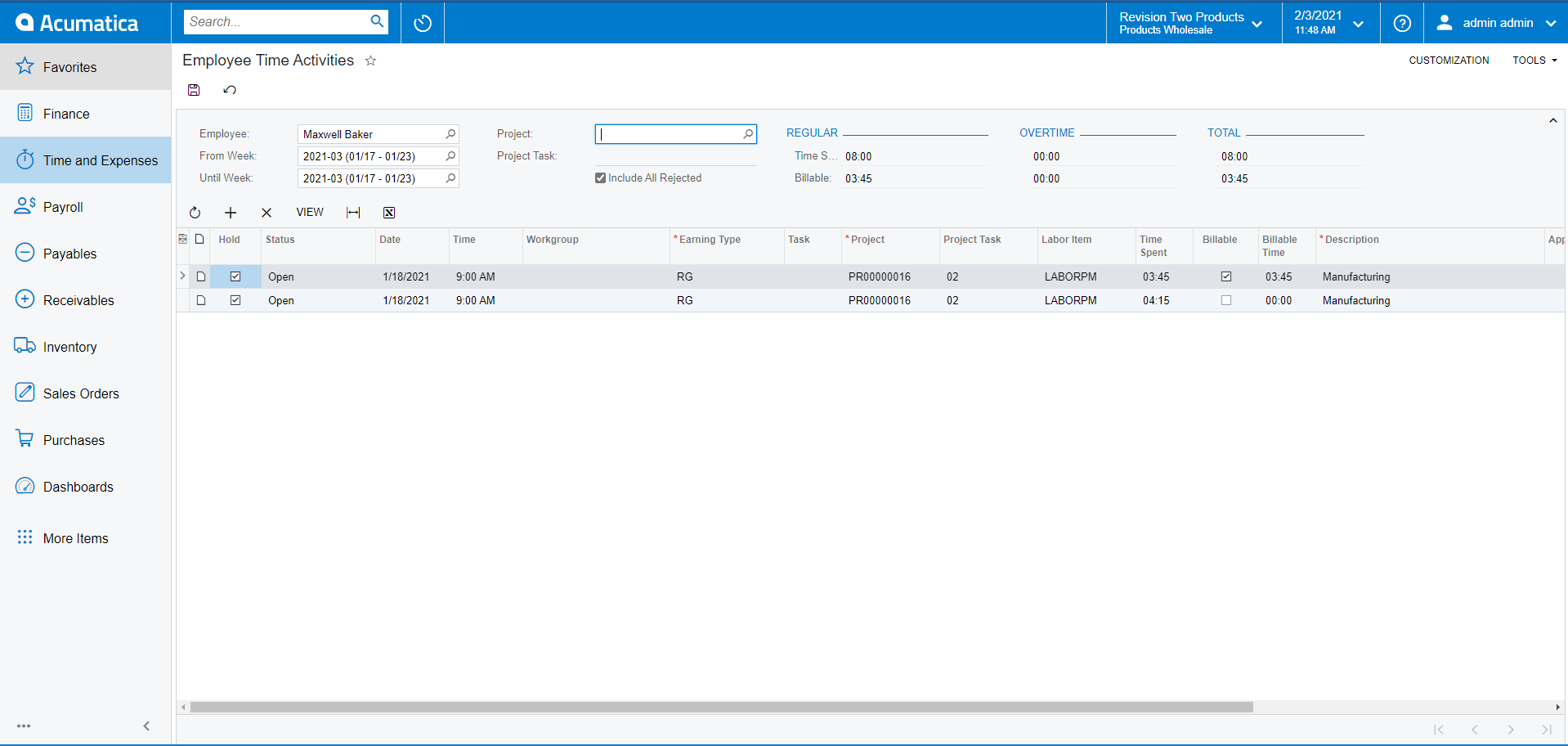 SS07-GI How to use Acumatica Generic Inquiry Row Styles with Aggregated Values