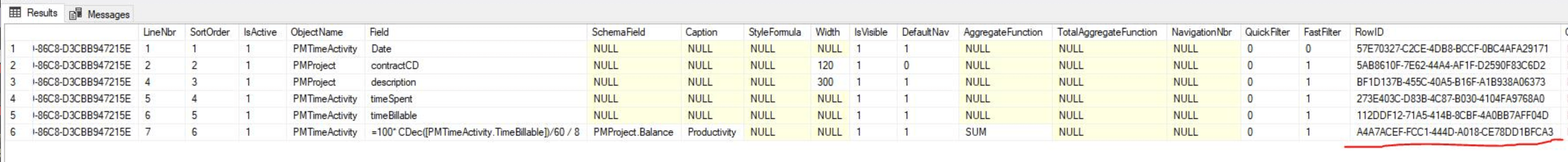How to use Acumatica Generic Inquiry Row Styles with Aggregated Values
