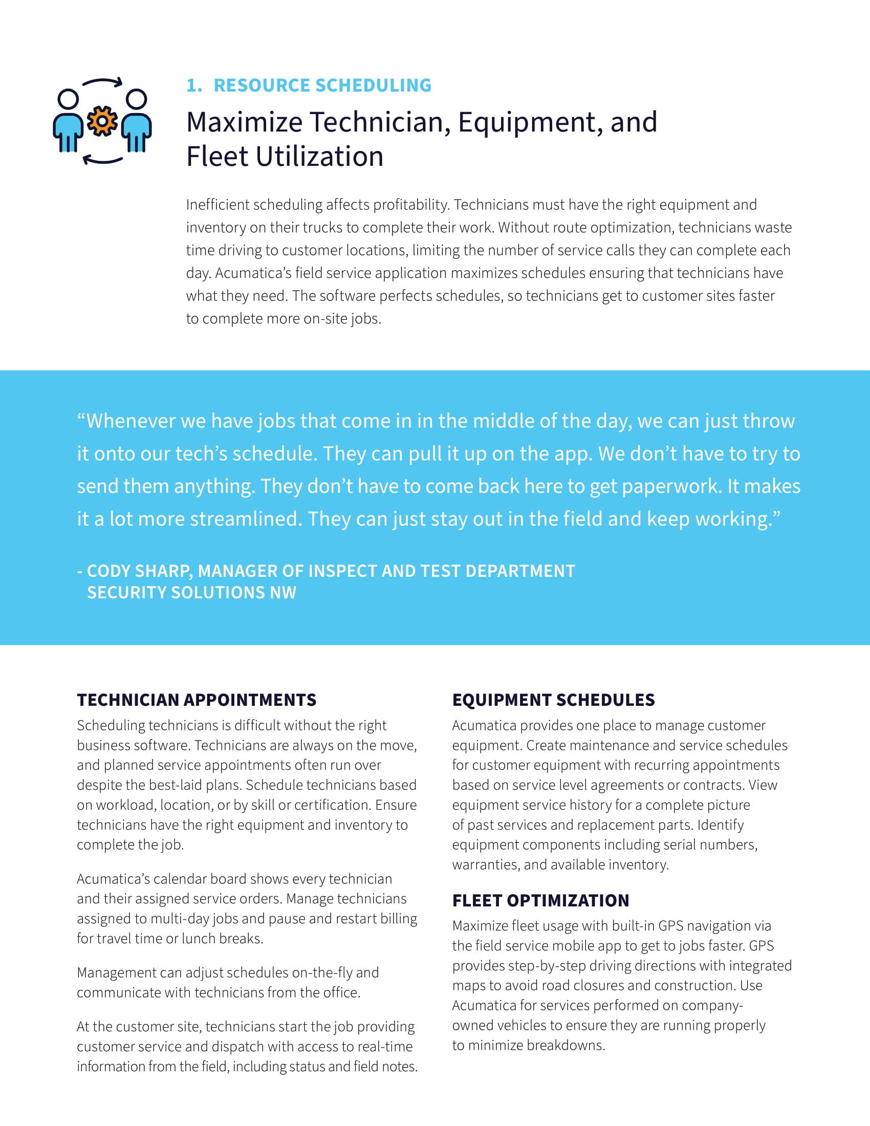 Optimize Field Service Operations—and Grow Your Business, page 2