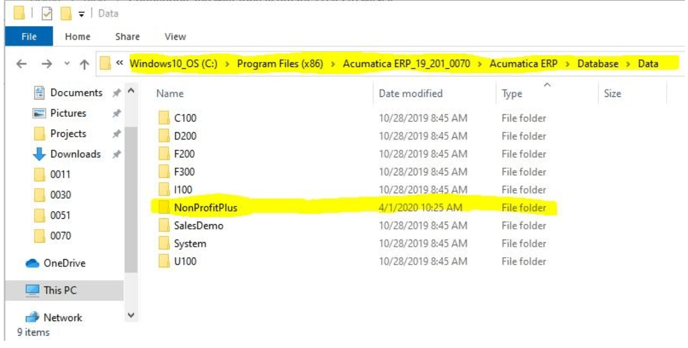 Snapping the Acumatica Snapshot Restrictions