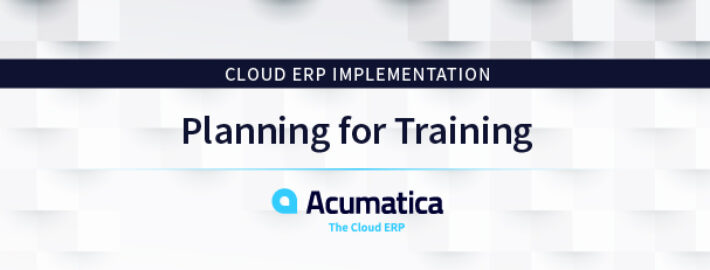 Cloud ERP Implementation: Planning for Training