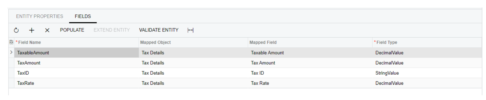 Extending Acumatica Web Service Endpoints