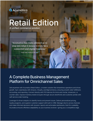 Choosing the Right Commerce-Enabled ERP