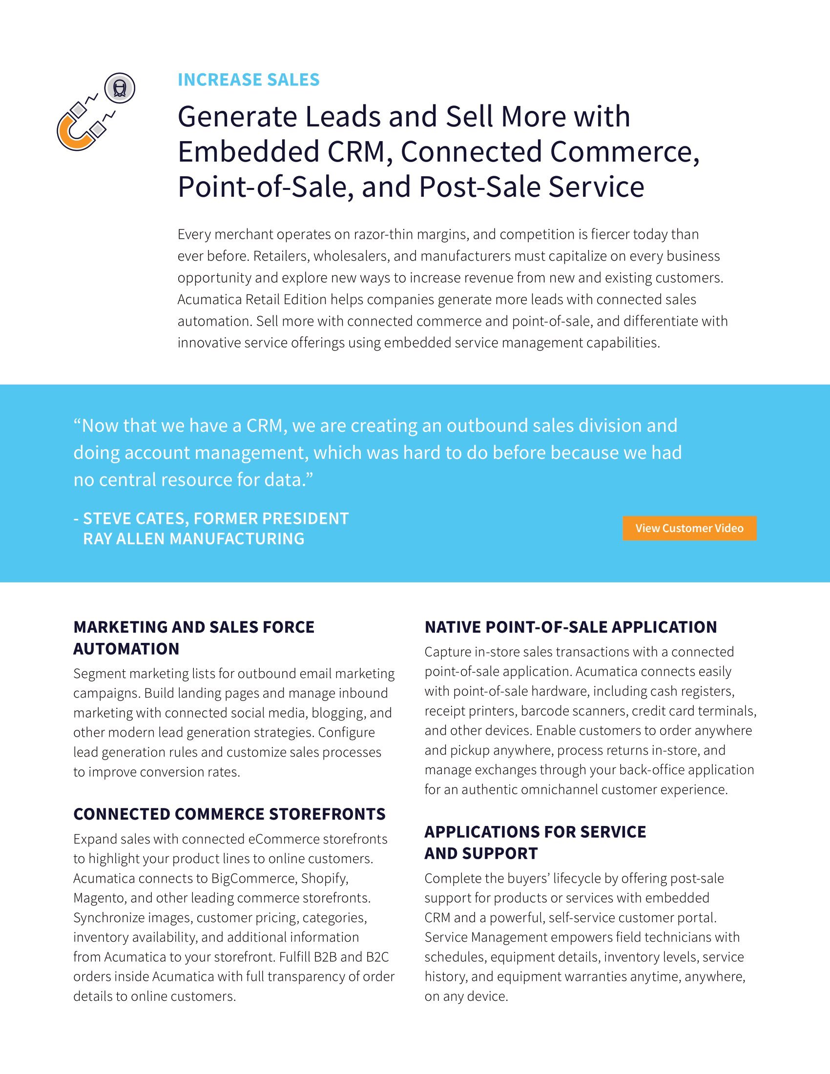 Powerful Growth for Retailers and eCommerce Companies with Acumatica’s Complete ERP Solution, page 1
