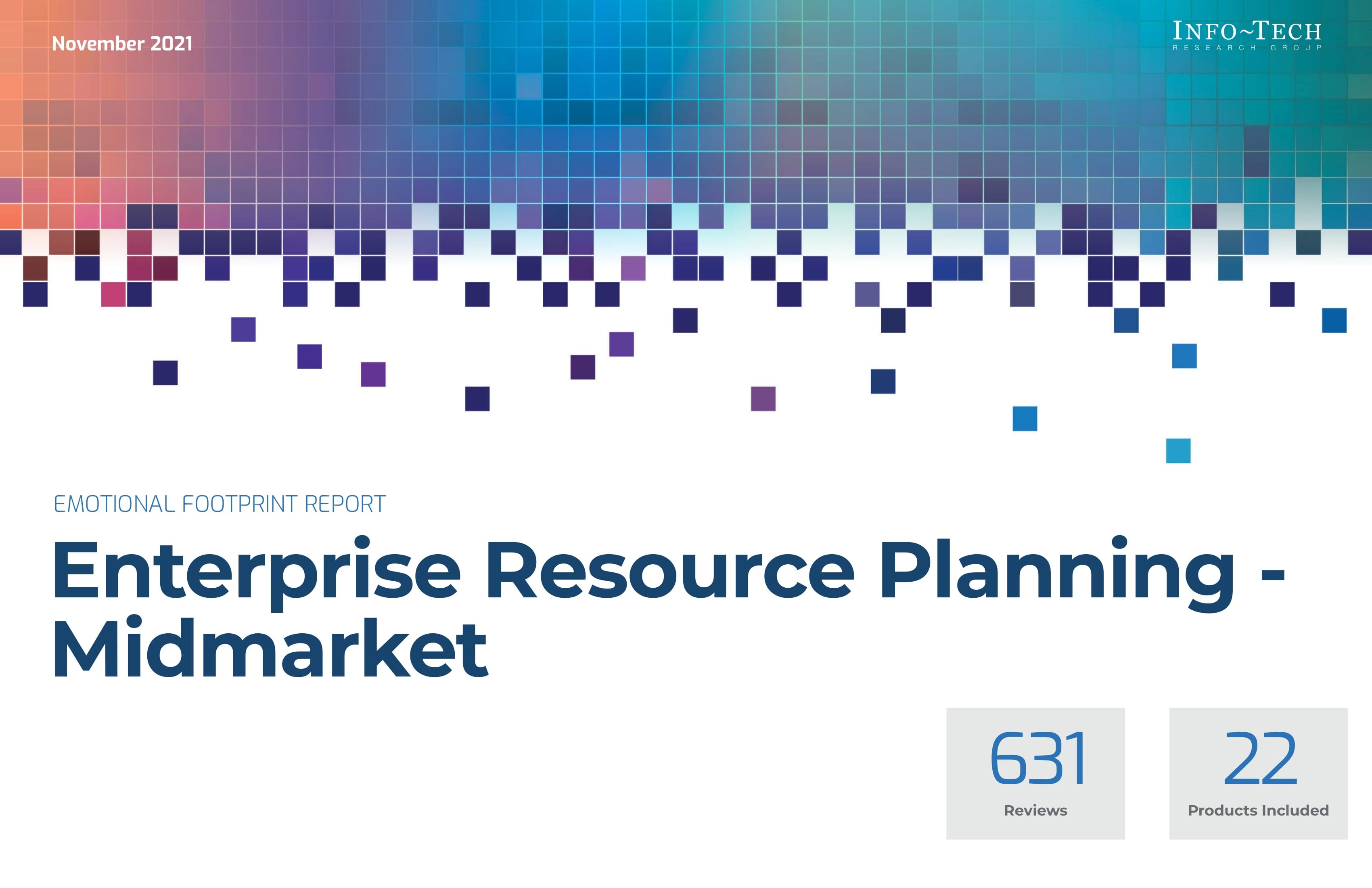 Découvrez quelles solutions ERP du marché intermédiaire scintillent (et lesquelles ne le font pas) dans le diamant d’empreinte émotionnelle d’Info-Tech 