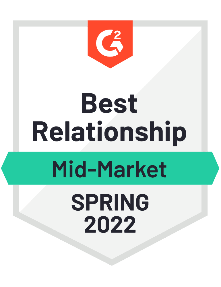 G2 Best Relationship Mid-Market ERP Systems (en anglais) 