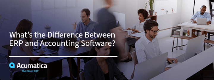 ¿Cuál es la diferencia entre ERP y software de contabilidad?