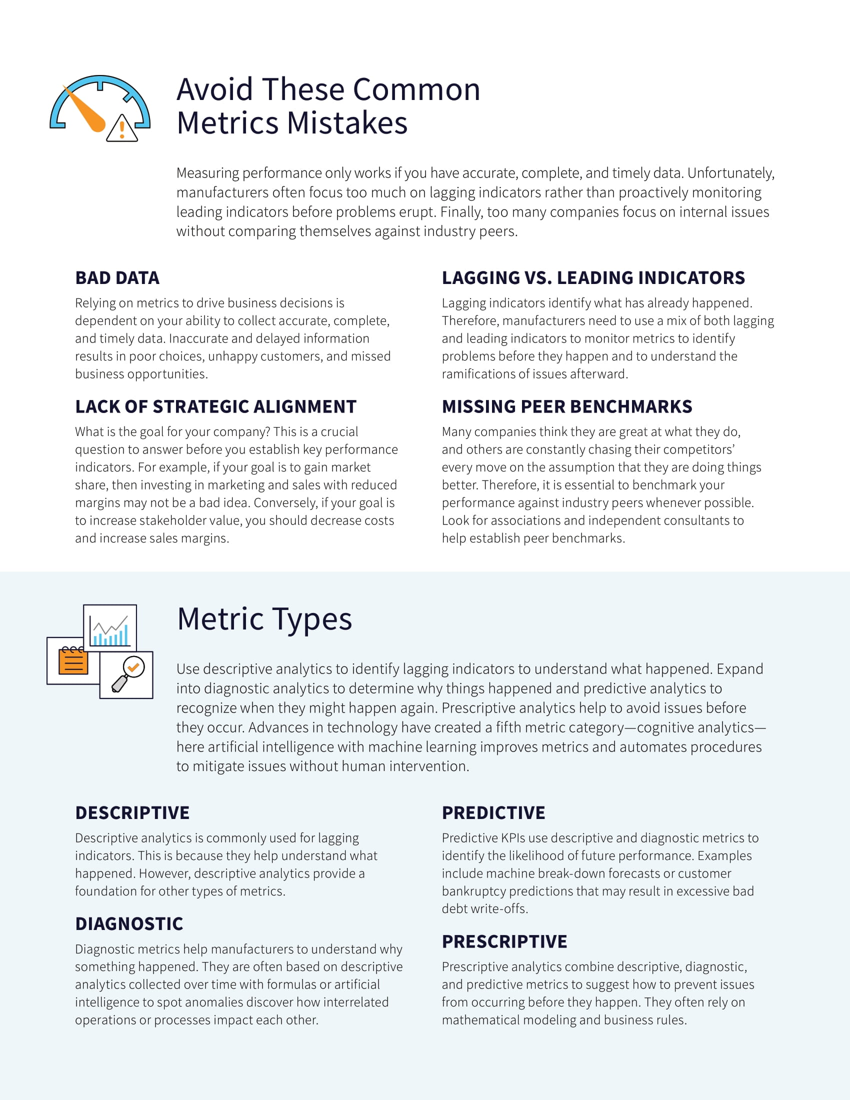 The Right Manufacturing Metrics For Efficiency and Growth, page 2