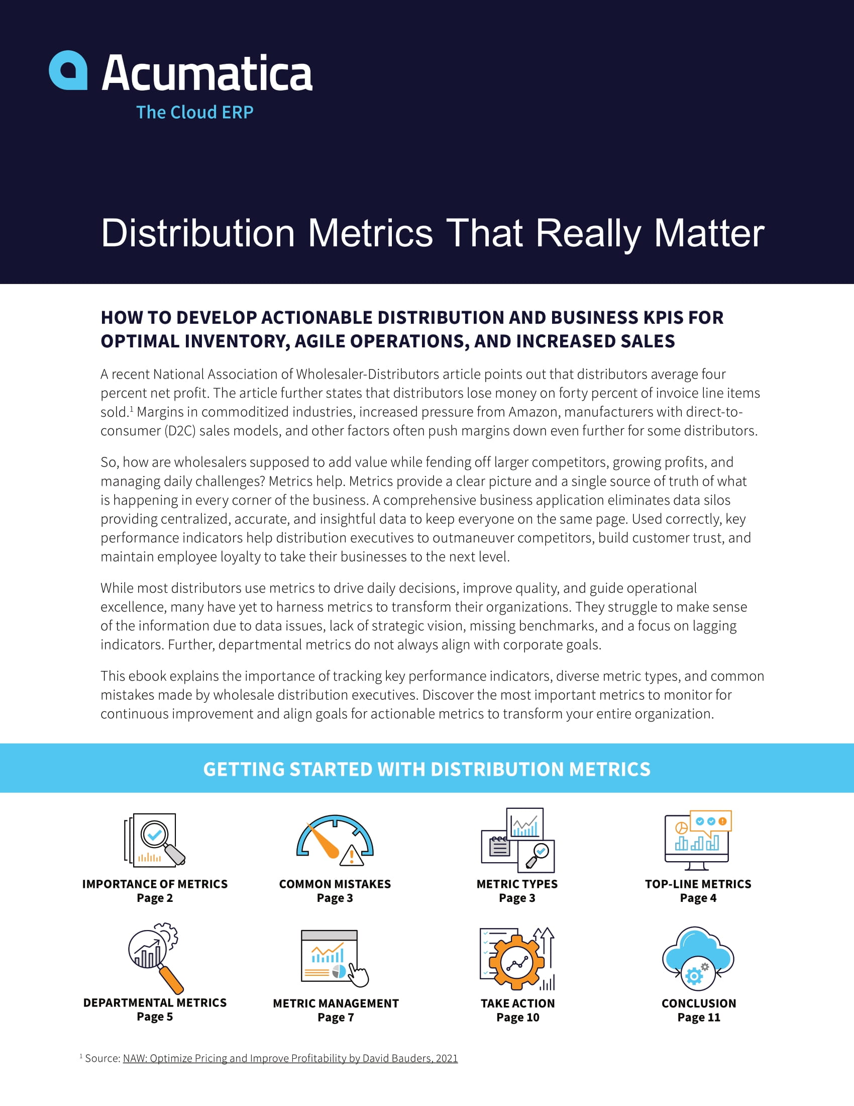 L'importance des indicateurs de distribution