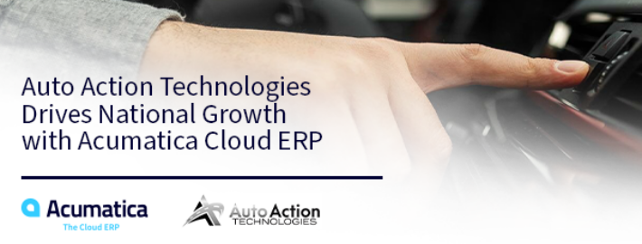 Auto Action Technologies Drives National Growth with Acumatica Cloud ERP