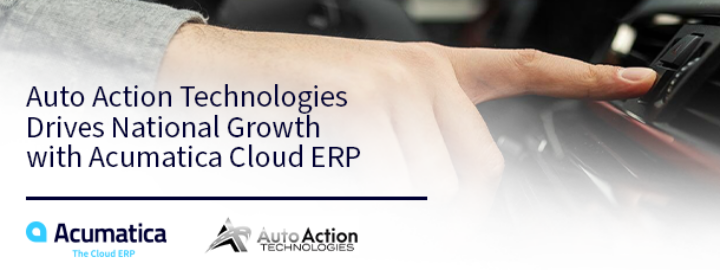 Auto Action Technologies Drives National Growth with Acumatica Cloud ERP