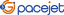 Logo Pacejet en couleur RVB