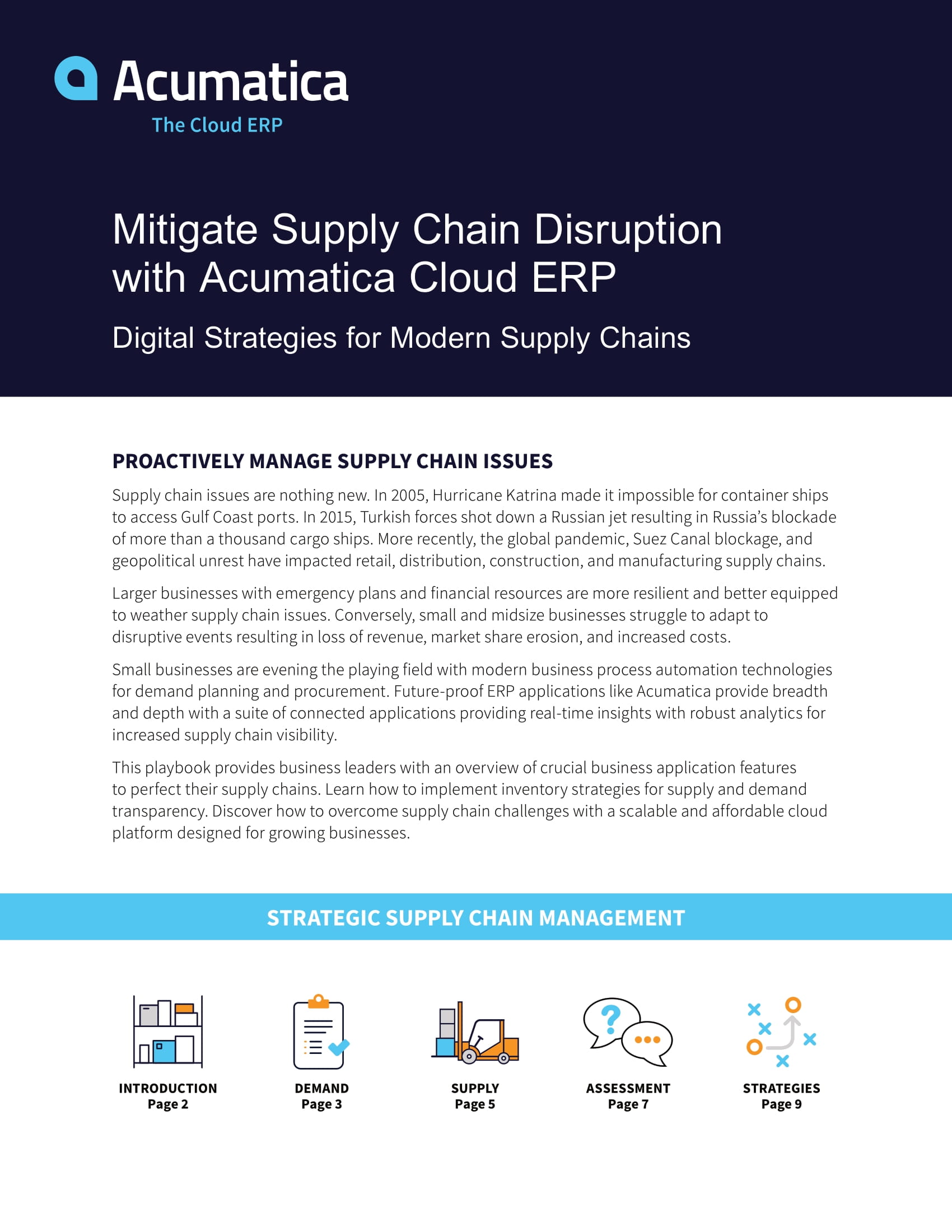 Meet Supply Chain Disruptions Head-on
