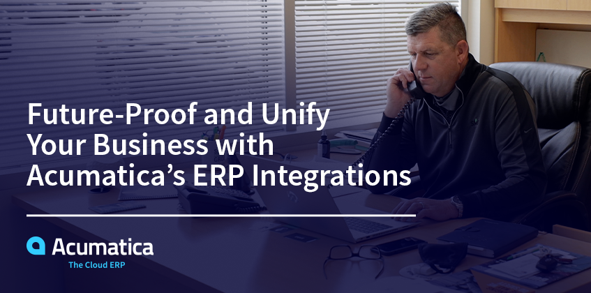 Acumatica’s ERP Integrations