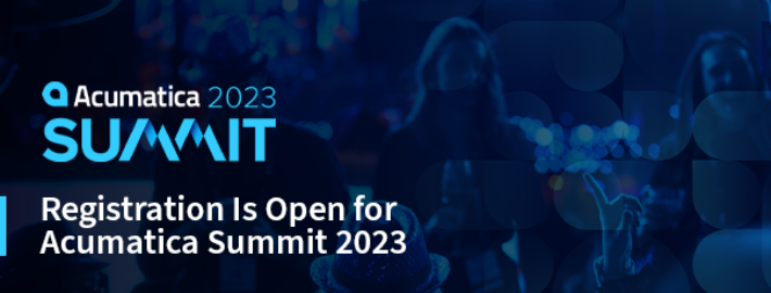 Ya está abierta la inscripción para Acumatica Summit 2023