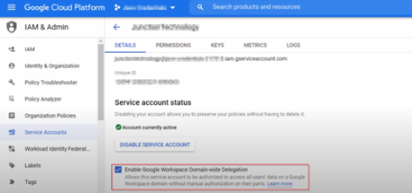 Maintaining Acumatica Users through Google Workspace