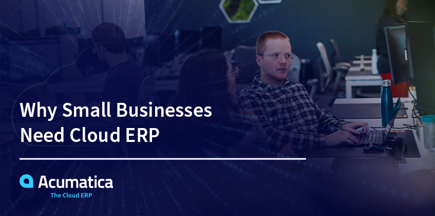 Why Small Businesses Need Cloud ERP