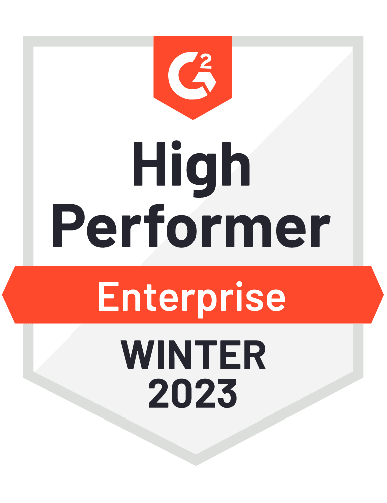 G2 High Performer Enterprise