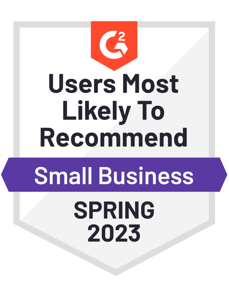 G2 Users Most Likely To Recommend