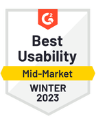 G2 Mid-Market Best Usability Index
