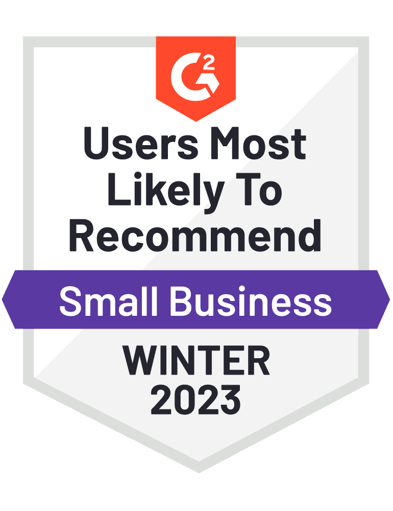 G2 Users Most Likely To Recommend