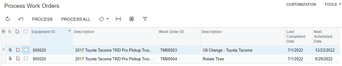 CMMS-Lite – An Acumatica Community Project