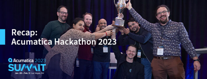 Récapitulation: Acumatica Hackathon 2023