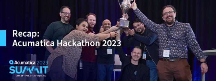 Recap: Acumatica Hackathon 2023