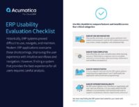 Compare the Usability of Modern ERP Applications Easily