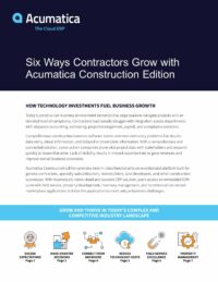 Transform and Thrive with Modern Construction Business Software