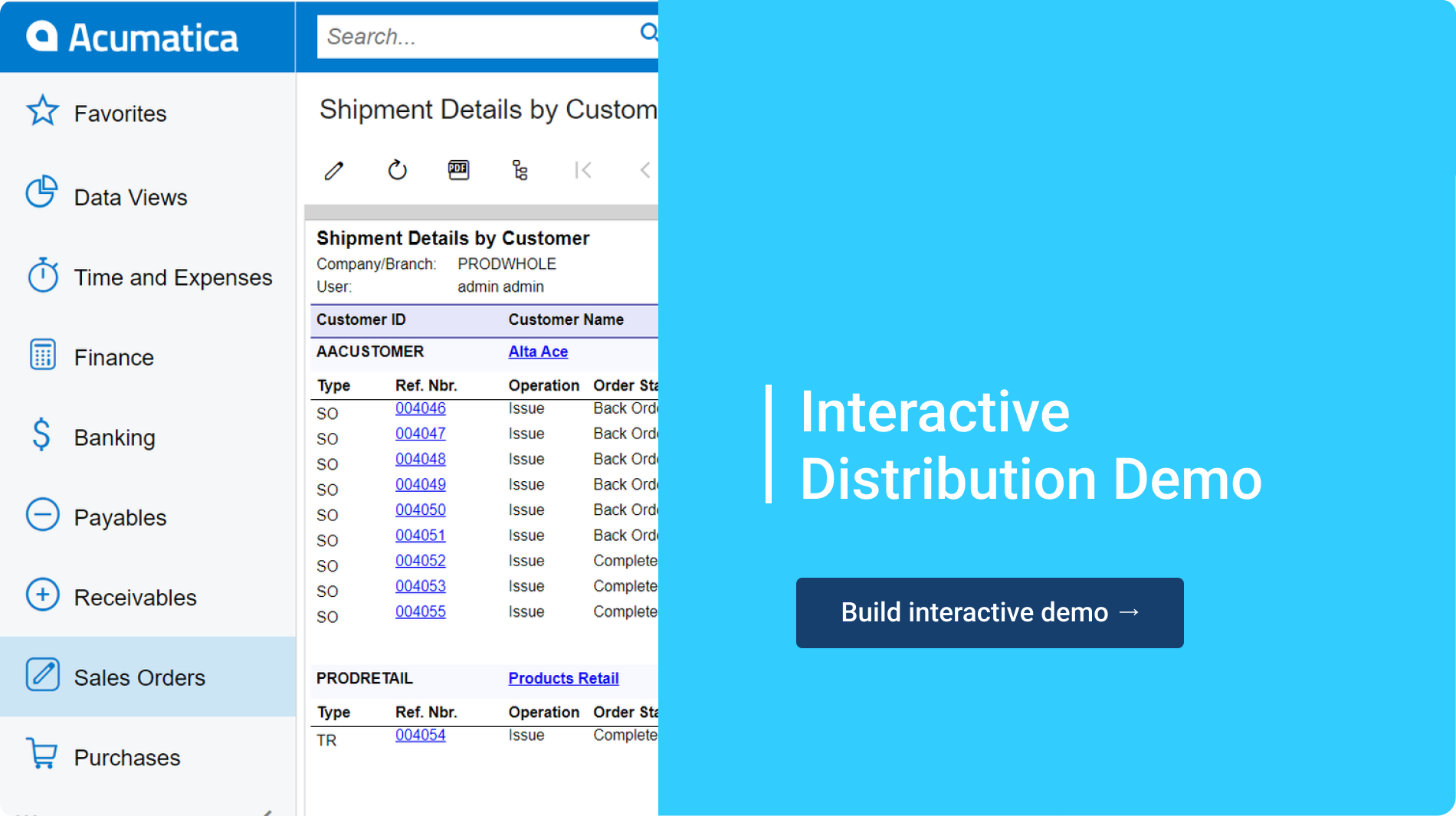 Build Distribution Interactive Demo