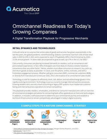Prepárese para la grandeza omnicanal