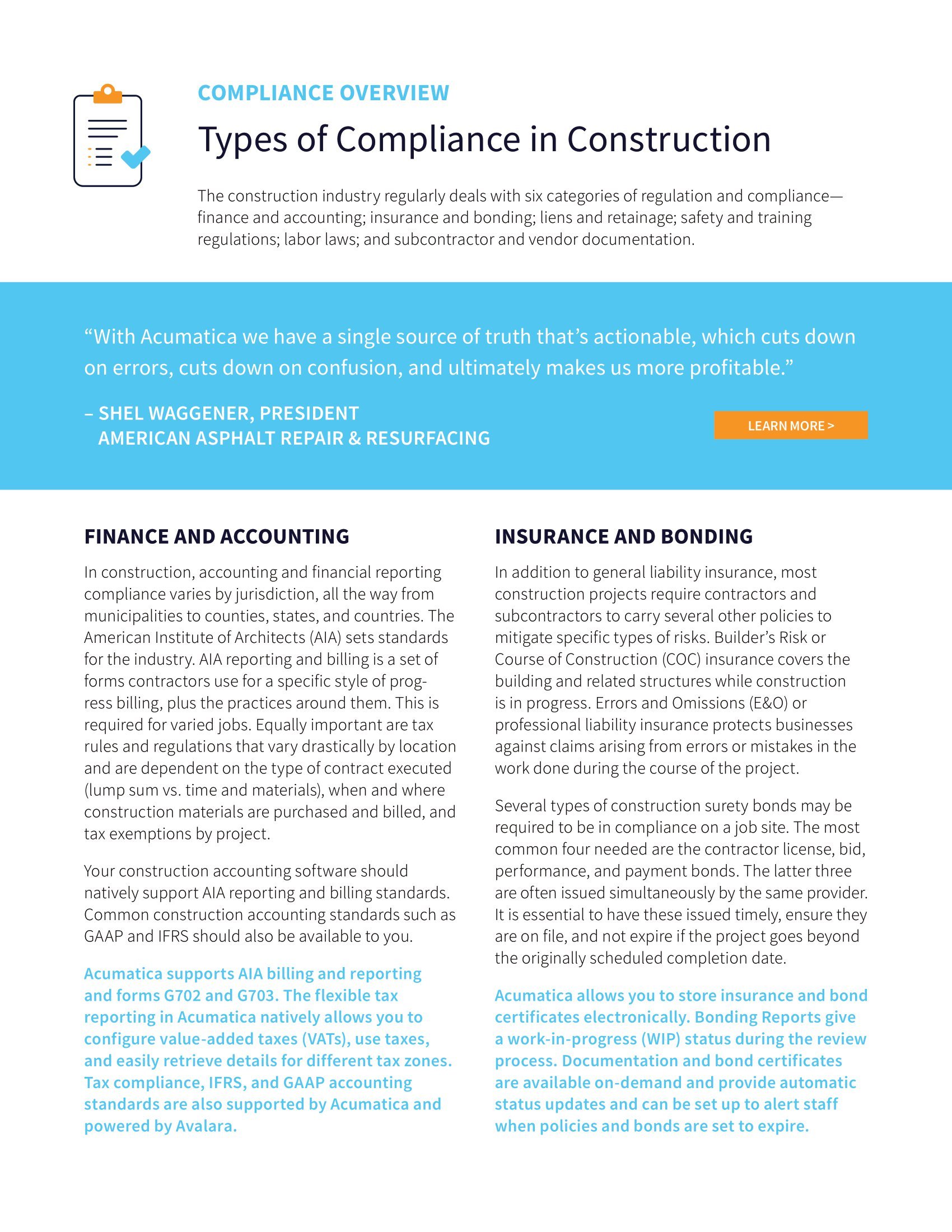 So Many Construction Regulations, So Easily Handled with the Right Construction Compliance Software, page 1