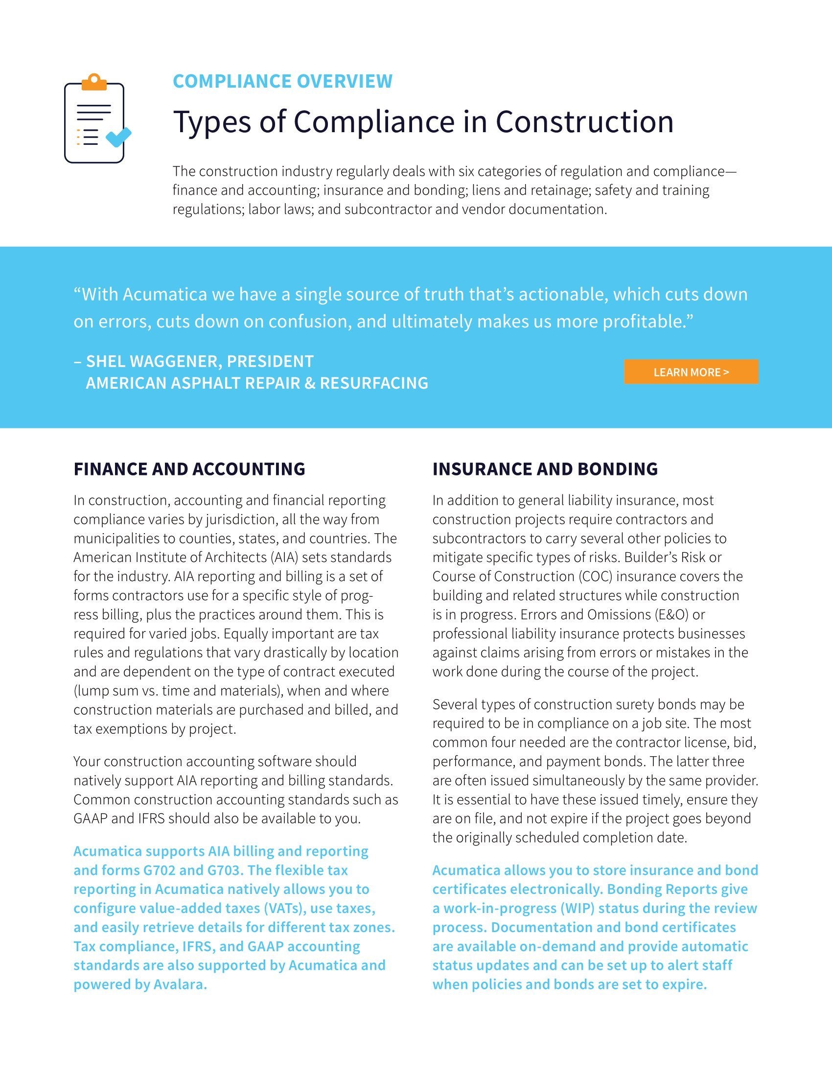 So Many Construction Regulations, So Easily Handled with the Right Construction Compliance Software, page 1