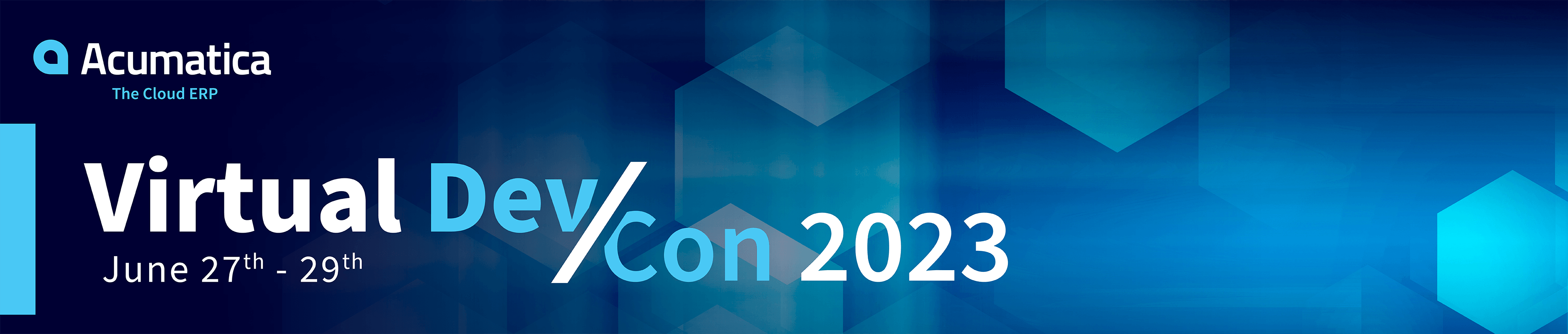 Acumatica Developer Conference 2023