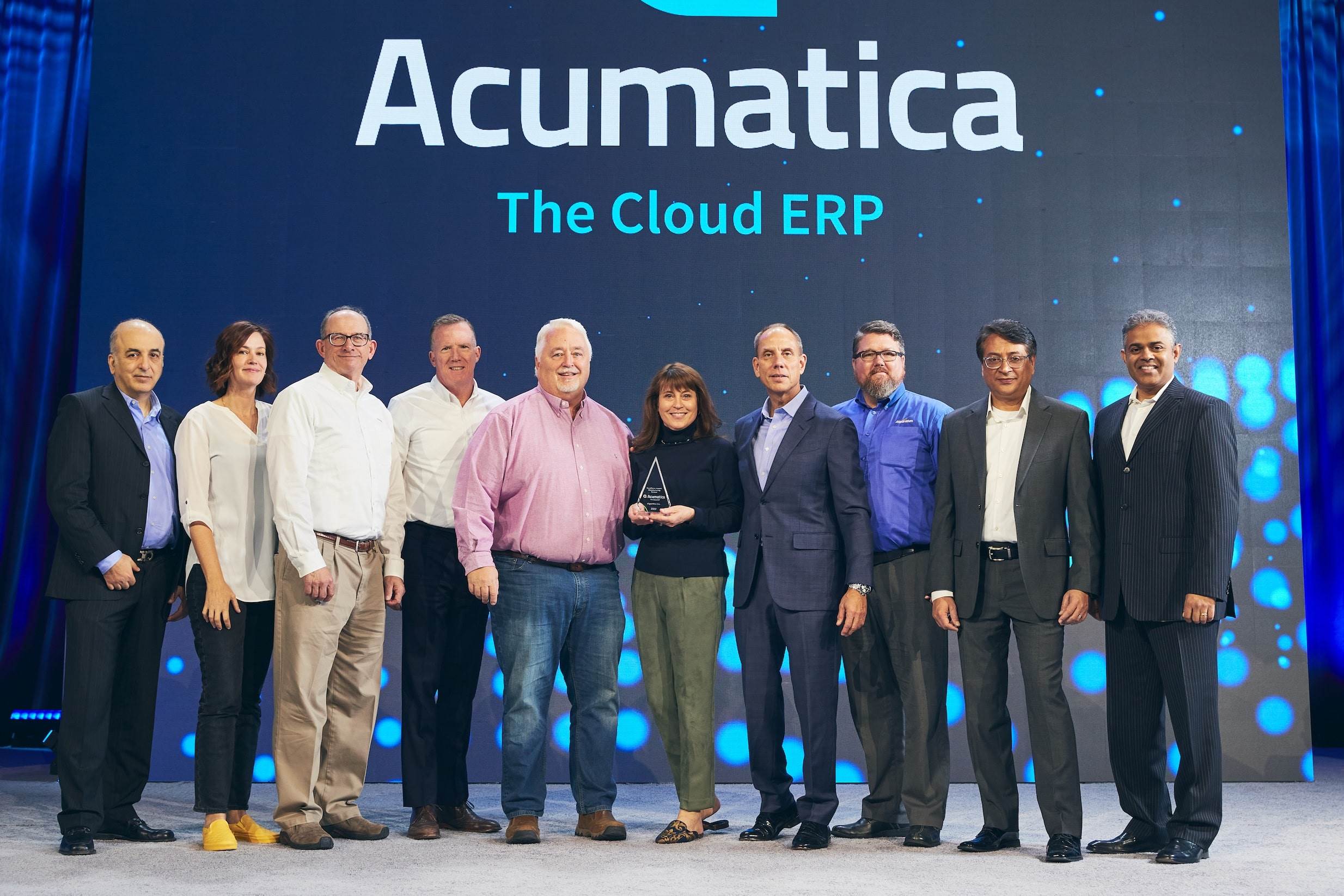 Acumatica 2022 Partner Excellence Award - Manufacturing - Algorithm