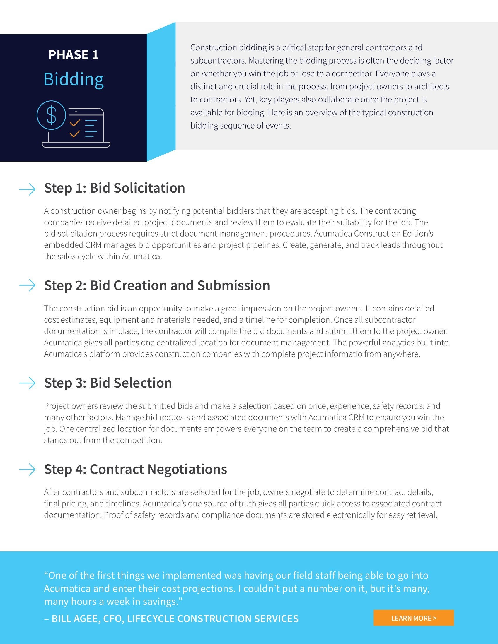 Discover Construction Bid to Closeout Cycle Ease with Acumatica , page 1