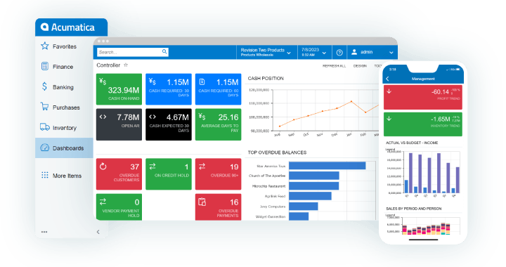 Acumatica products interactive demo