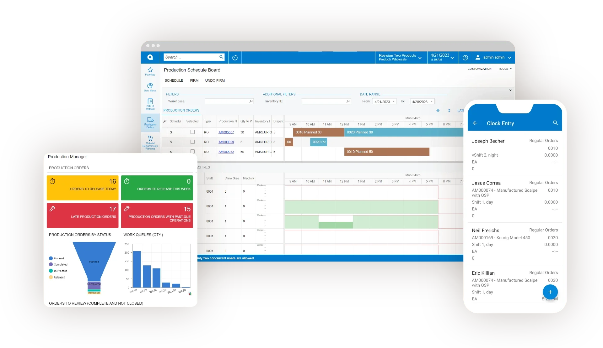 ERP Software For Manufacturing Acumatica Cloud ERP