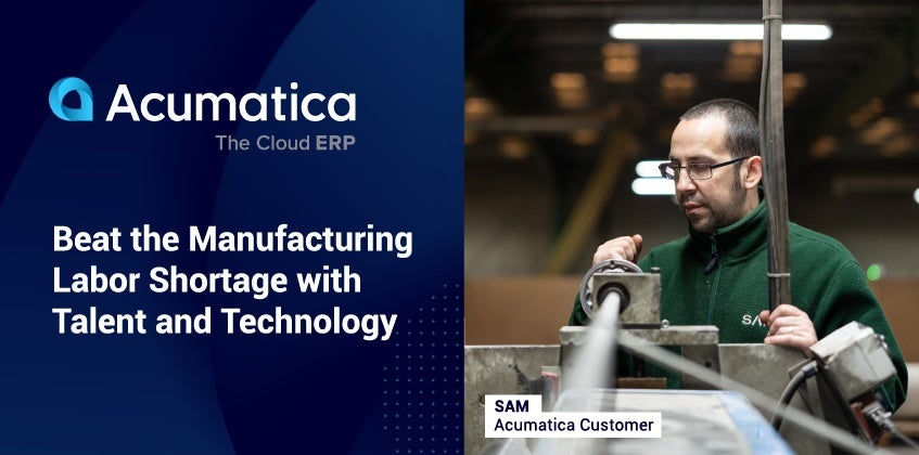 Beat the Manufacturing Labor Shortage with Talent and Technology