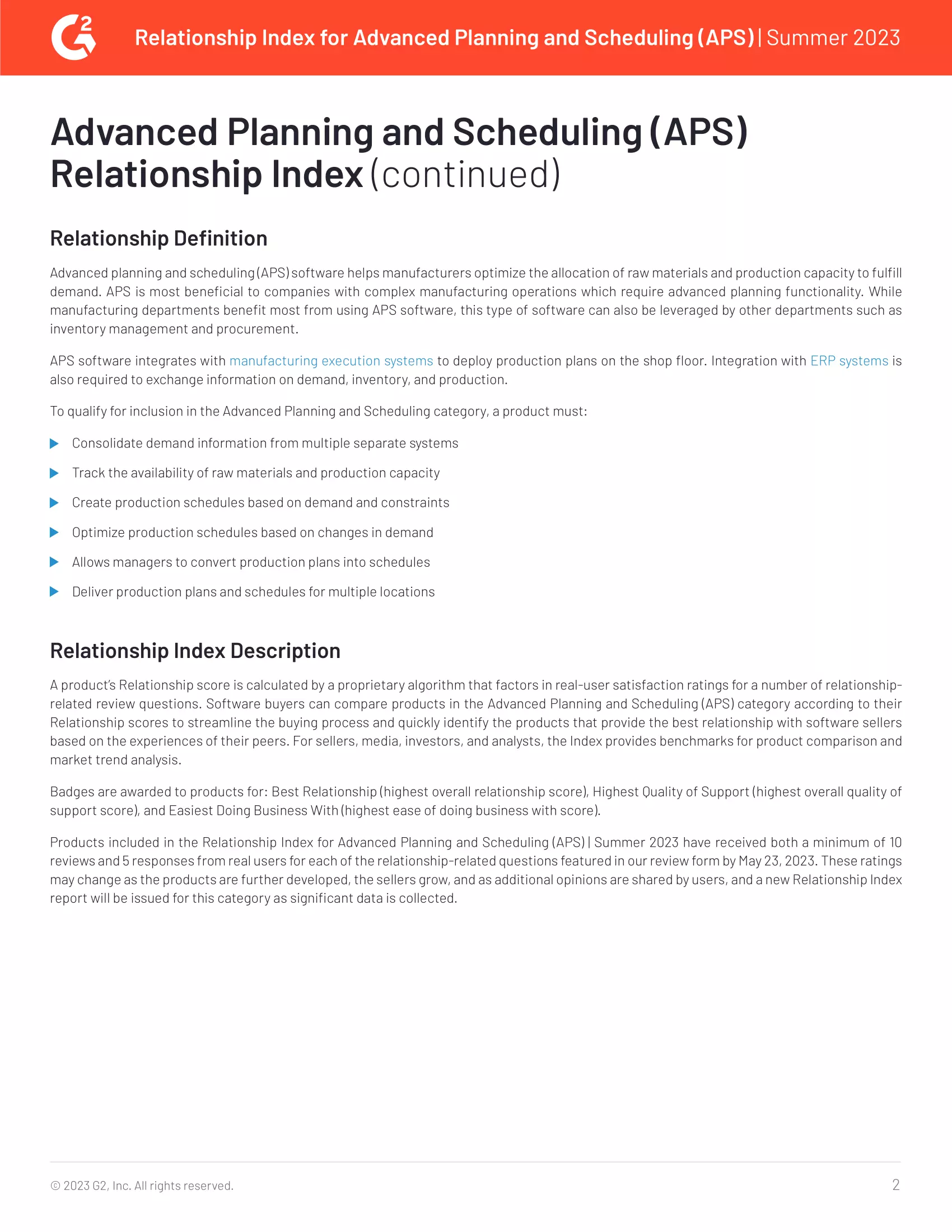Acumatica Triumphs in New G2 Relationship Index, page 1
