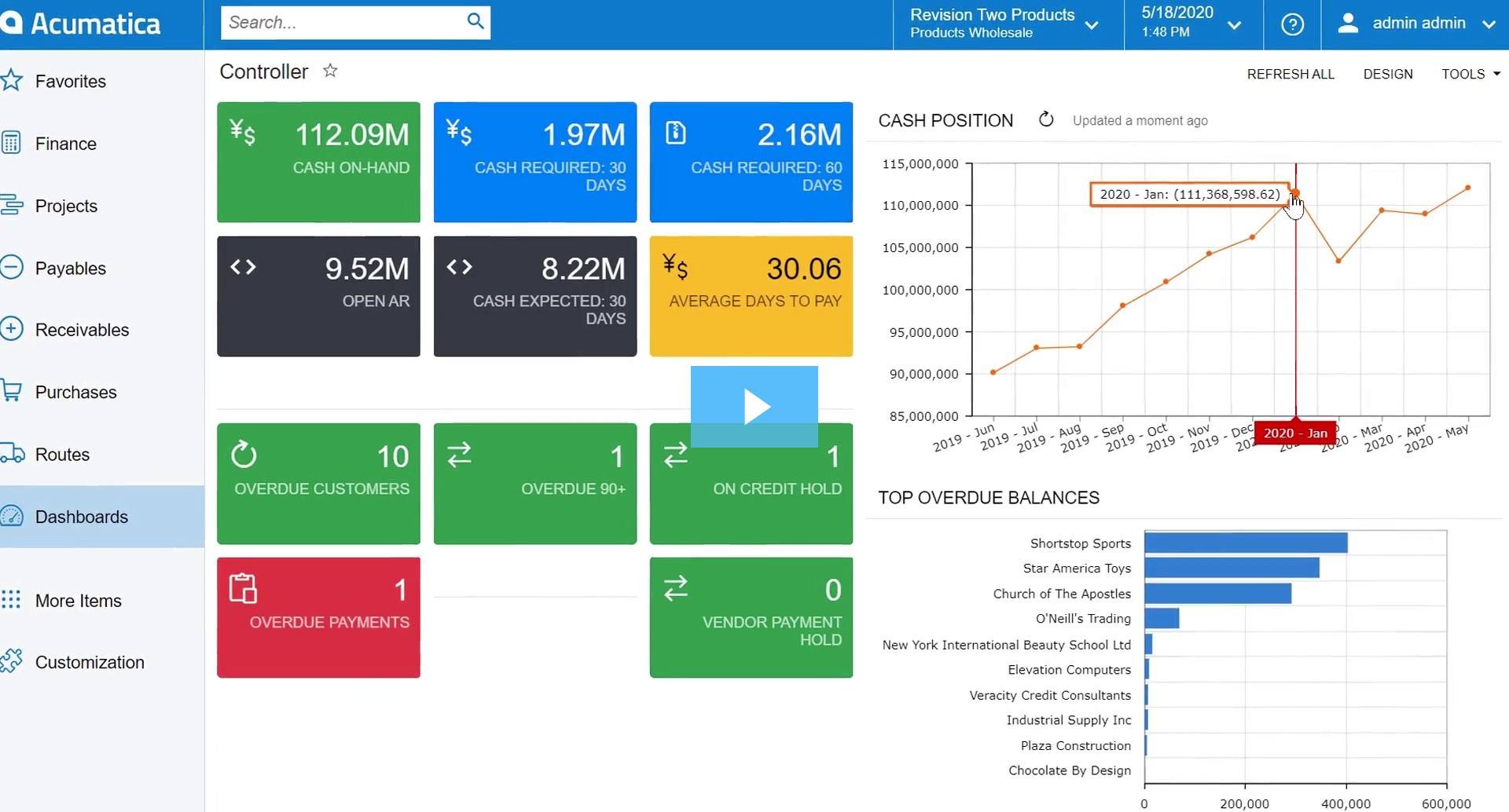 Acumatica Cloud ERP Overview Video