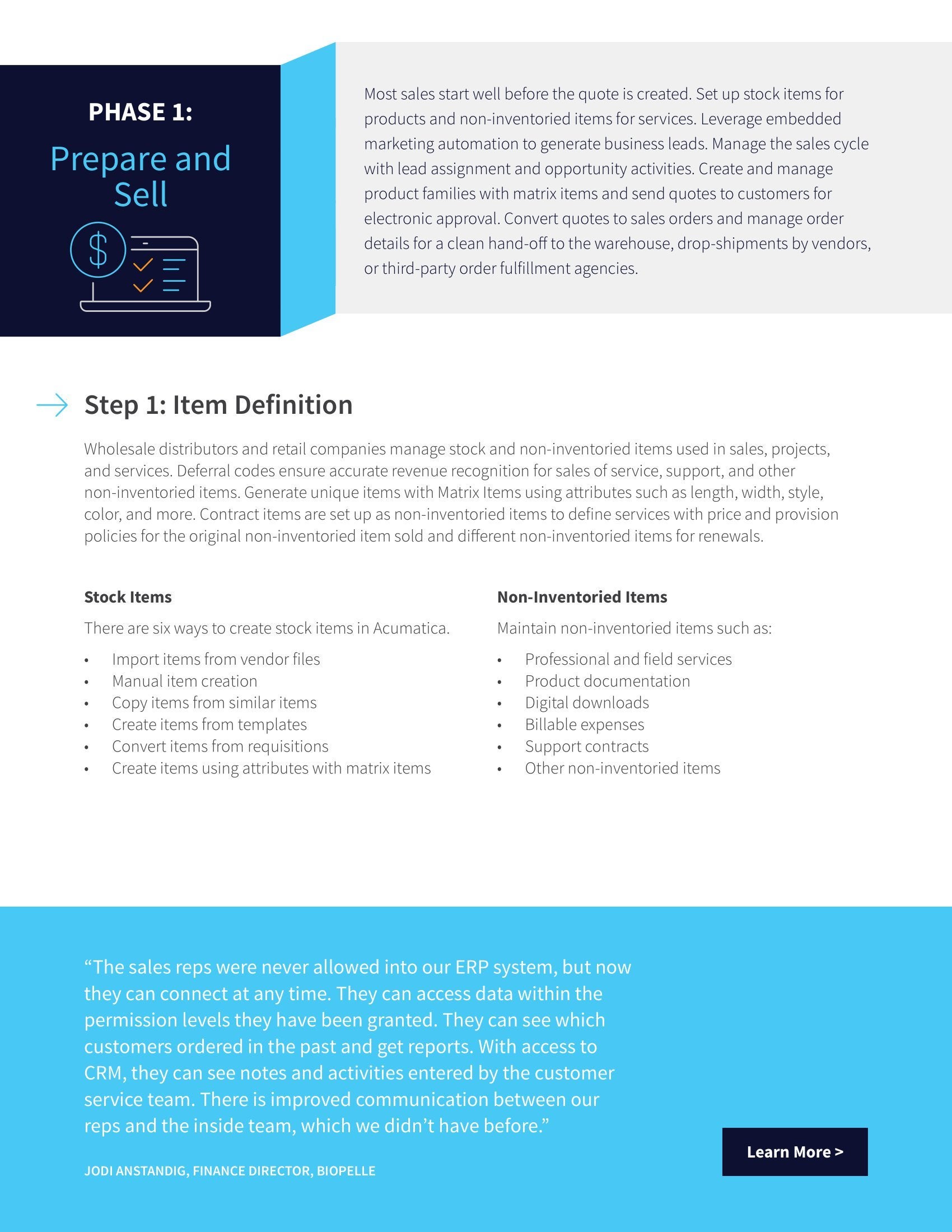 Perfecting the Q2C Cycle for Distributors and Retail Companies, page 1