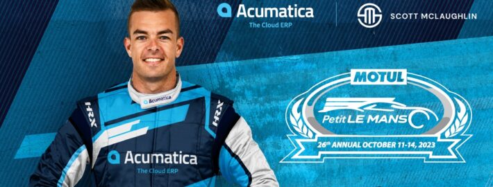 Partenariat de champions : Le leader de l'ERP Acumatica signe un contrat de sponsoring avec le champion de course automobile Scott McLaughlin