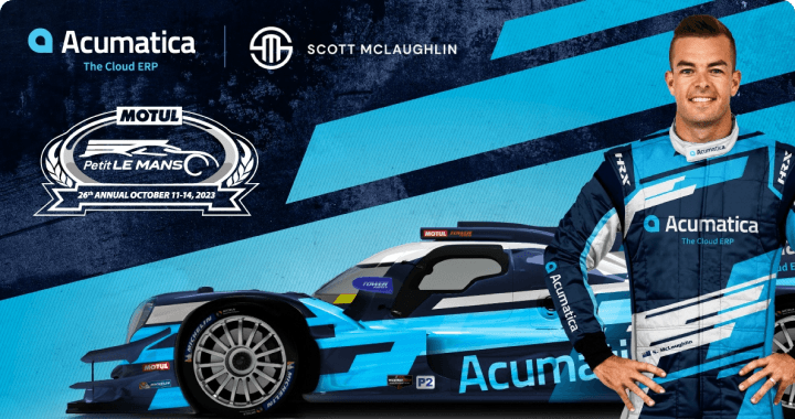 Acumatica revs up to sponsor driver Scott McLaughlin