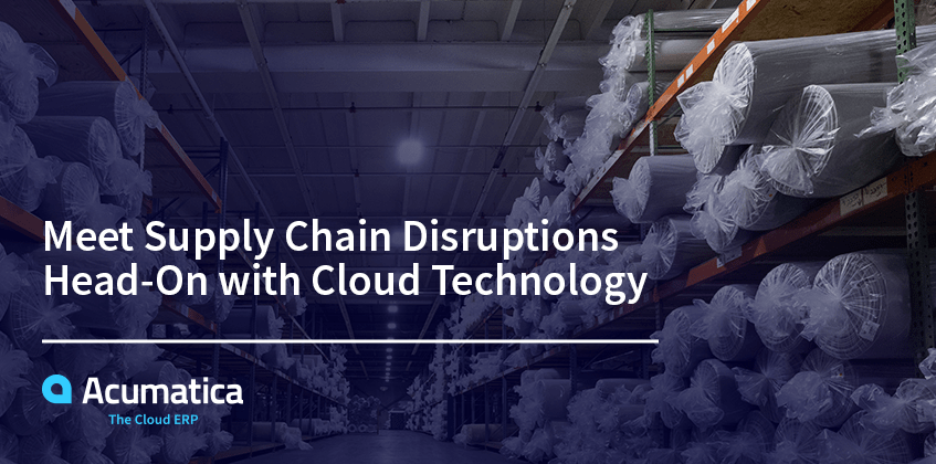 Meet Supply Chain Disruptions Head-On with Cloud Technology