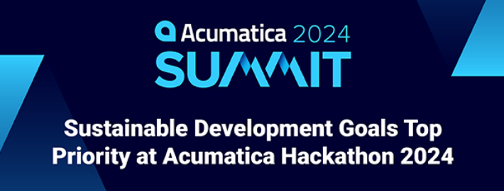 Les objectifs de développement durable, priorité absolue de l'Acumatica Hackathon 2024