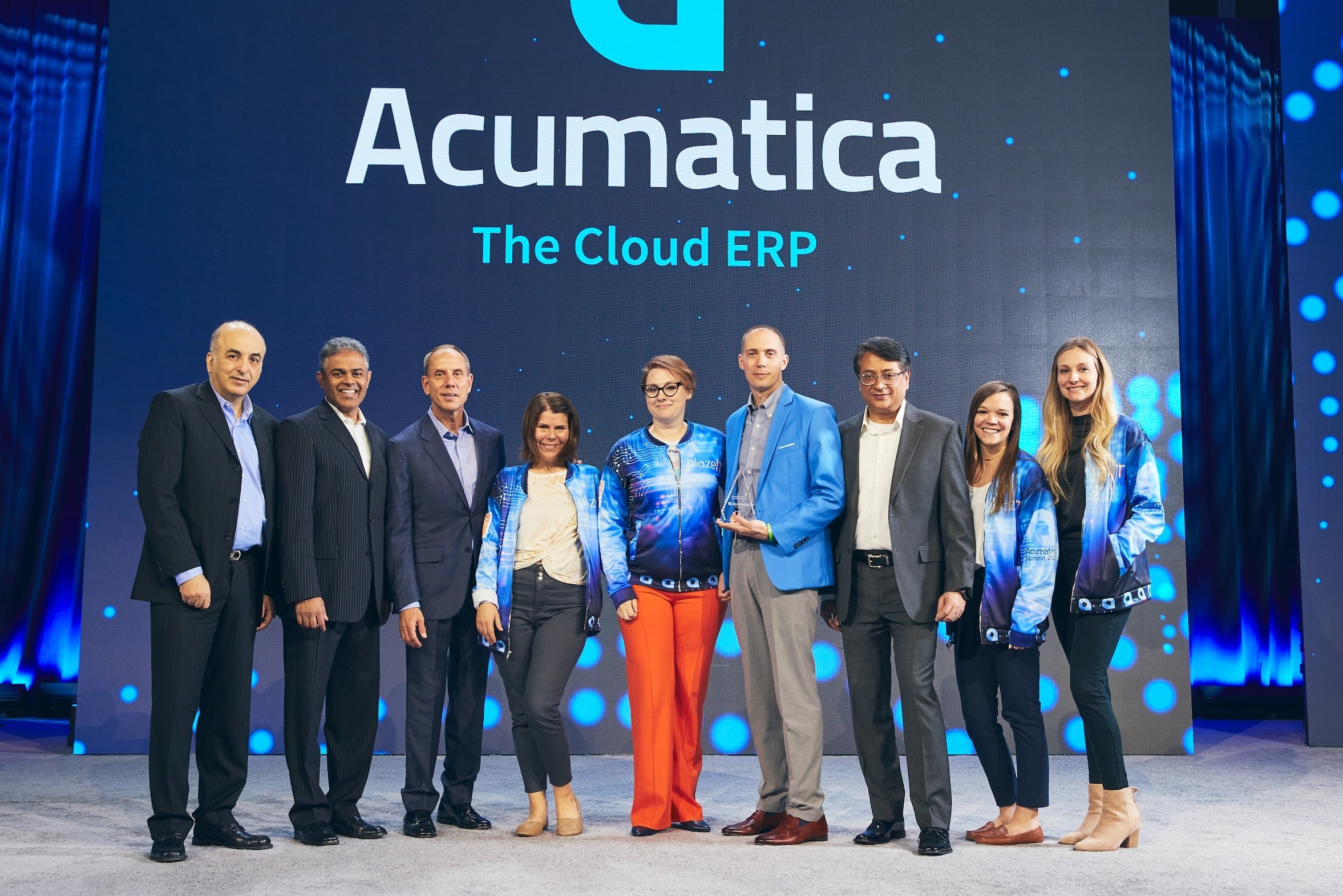 Acumatica 2022 Fast Start Partner Excellence Award Blaze IT