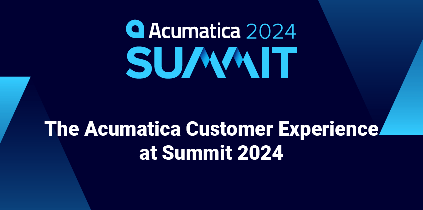 The Acumatica Customer Experience at Summit 2024